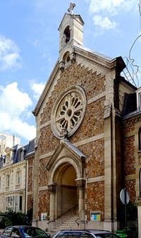 Temple de l'Église protestante unie de l'Annonciation, 19 rue Cortambert