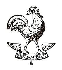 Emblème du coq EEUdF, 1941 - Sois prêt